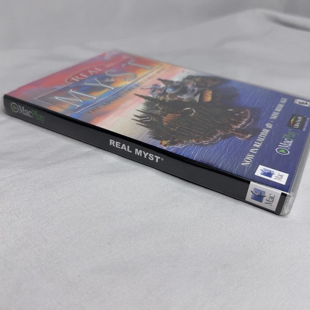 Real Myst Apple Mac Play Computer PC Game CIB Ubisoft 2002 Classic Adventure